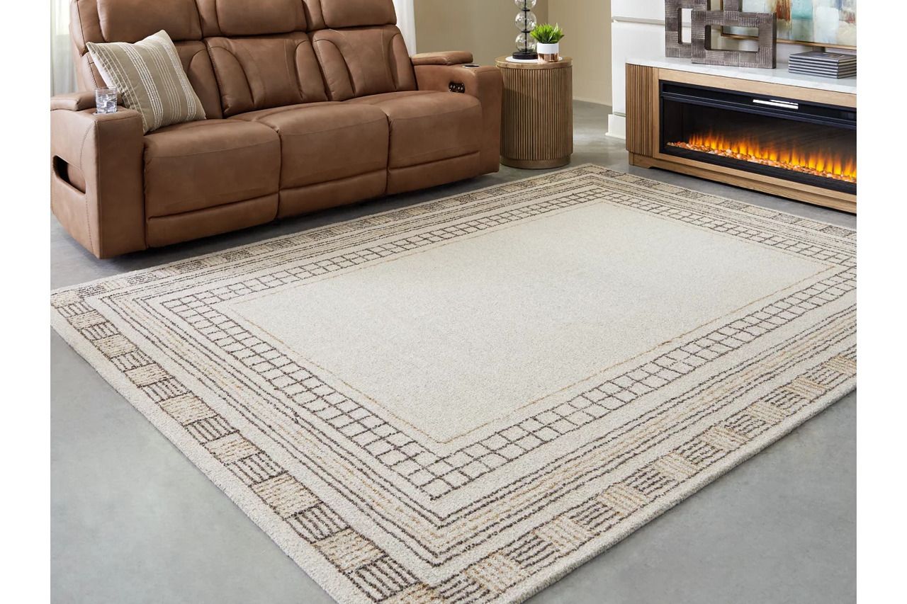 Idaman Large Rug In Taupe/Brown R407291