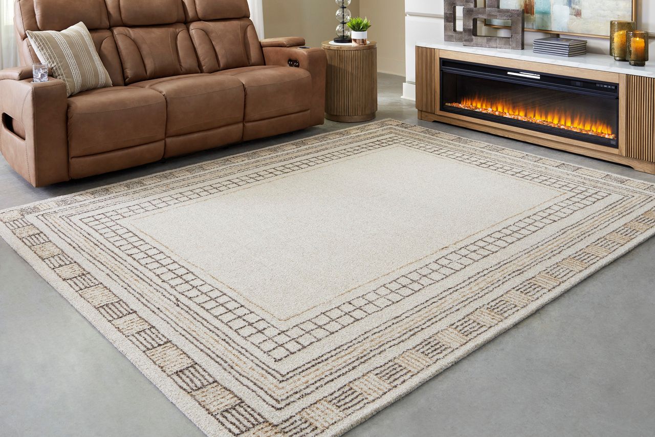 Idaman Large Rug In Taupe/Brown R407291