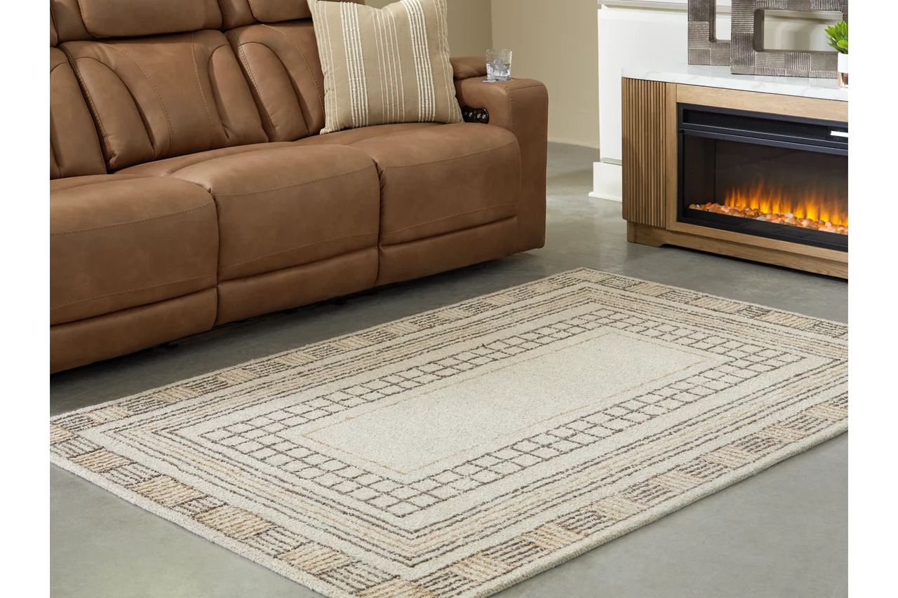 Idaman Medium Rug In Taupe/Brown R407292