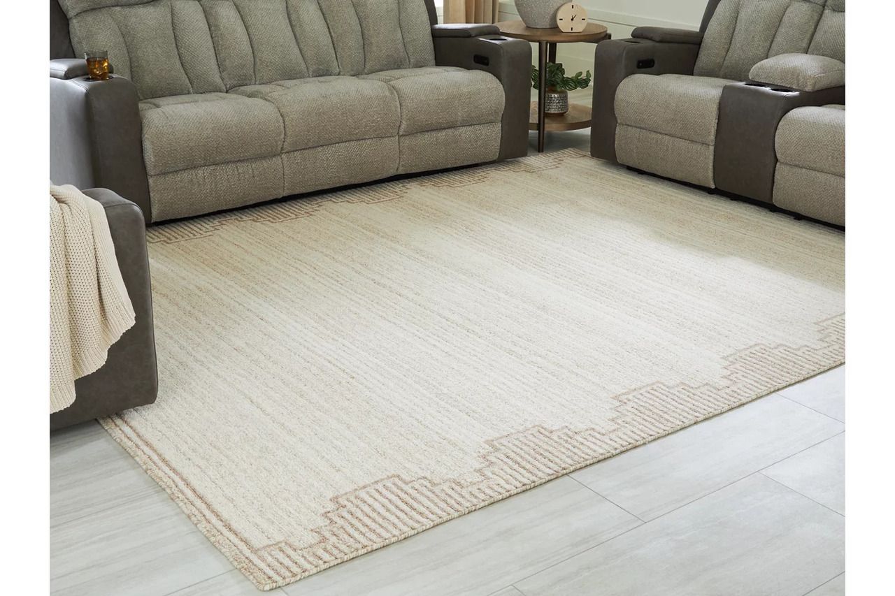Emorymore Large Rug In Brown and Beige R407301