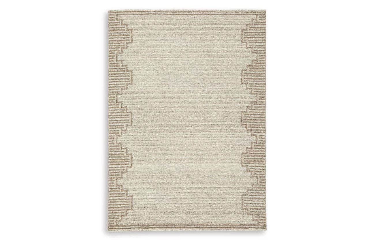Emorymore Medium Rug In Brown and Beige R407302