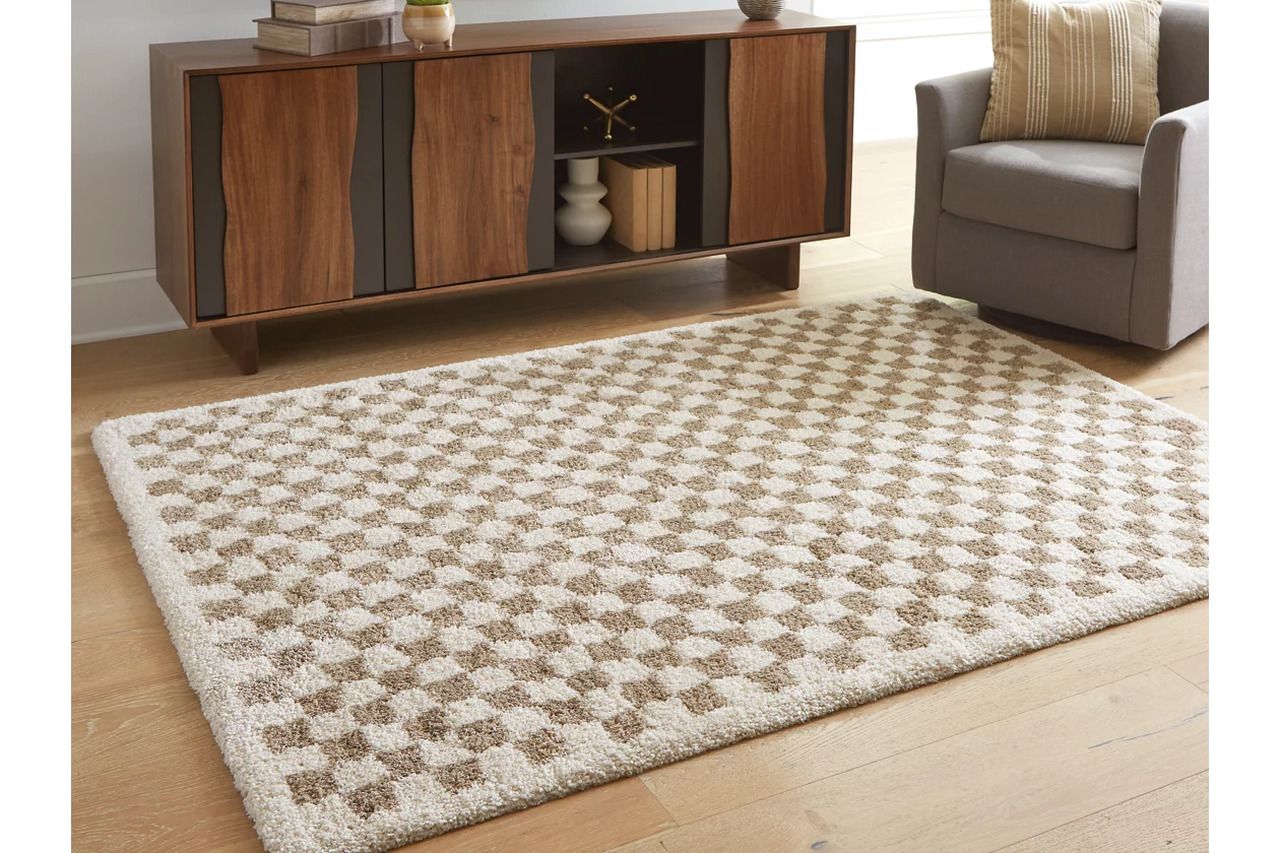Karamen Medium Rug In Taupe/Ivory R407342