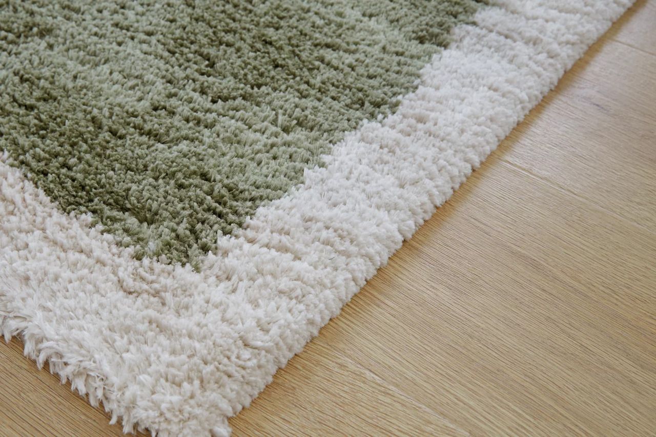 Anburgh Large Rug In Green/Gray/Ivory R407351