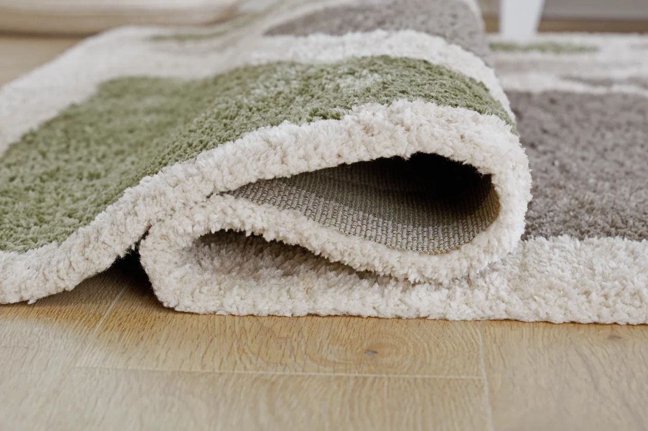 Anburgh Medium Rug In Green/Gray/Ivory R407352