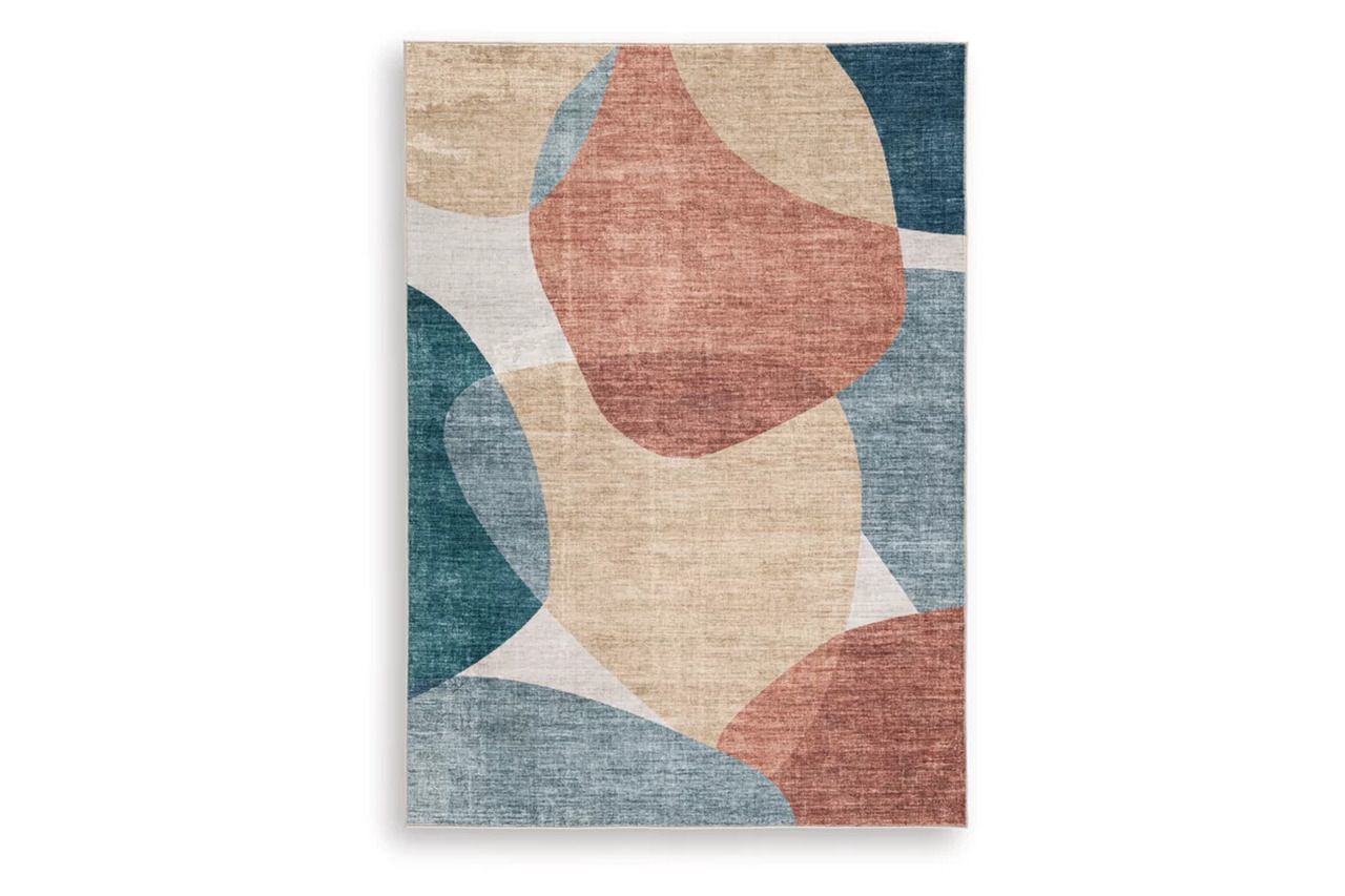 Chanleigh Washable Medium Rug In Multi R407372