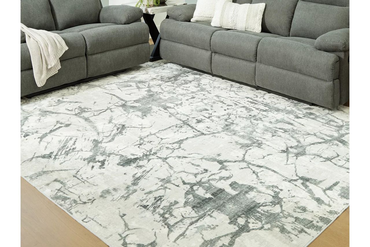 Tobinbury Washable Large Rug In Gray R407421