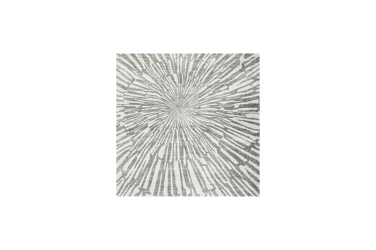 Verland Washable Medium Rug In Gray and White R407432