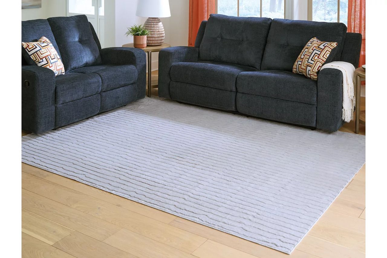 Worthley Washable Large Rug In Gray R407451