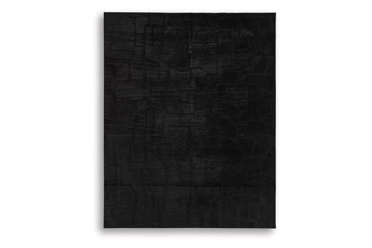 Gibbswell Washable Large Rug In Black R407461