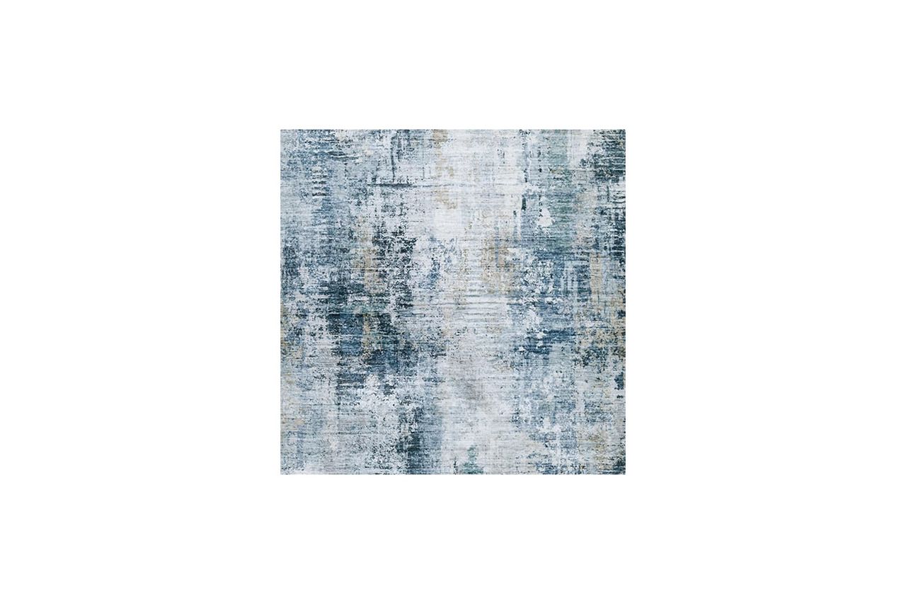 Arlenmont 5' x 7' Area Rug In Blue/White/Brown R407482