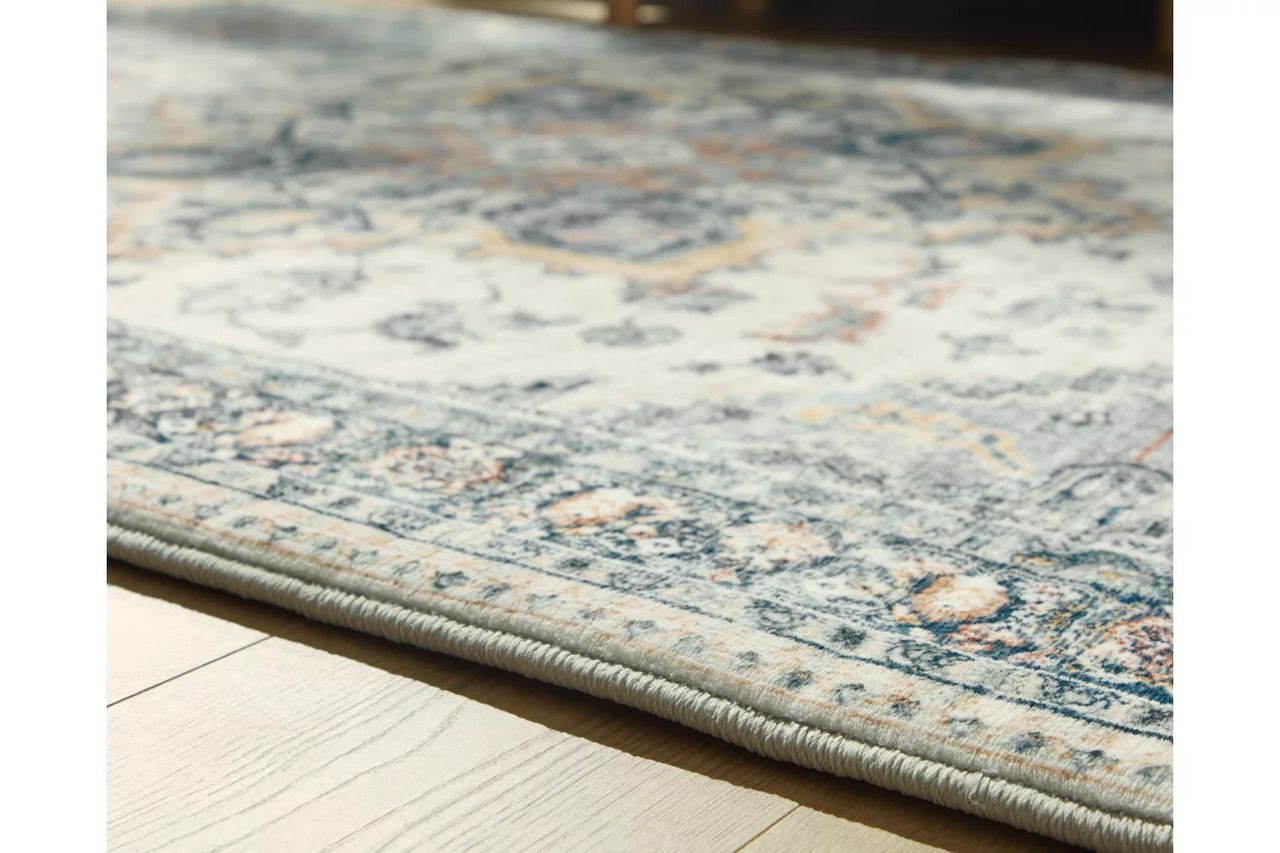 Wallney 7'6" x 9'6" Area Rug In Multi R407491