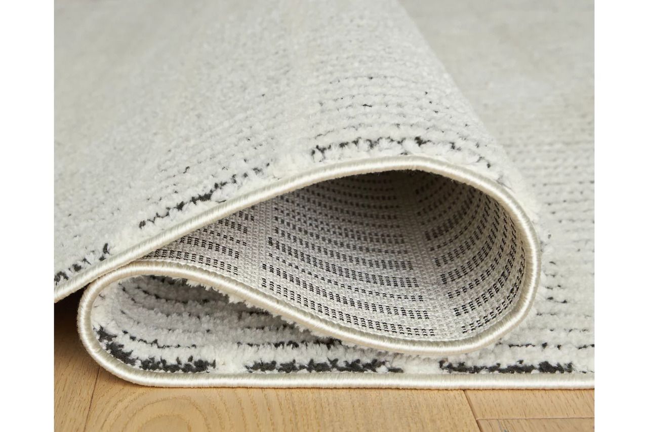 Turinwith 7'10" x 9'10" Area Rug In Ivory and Black R407551