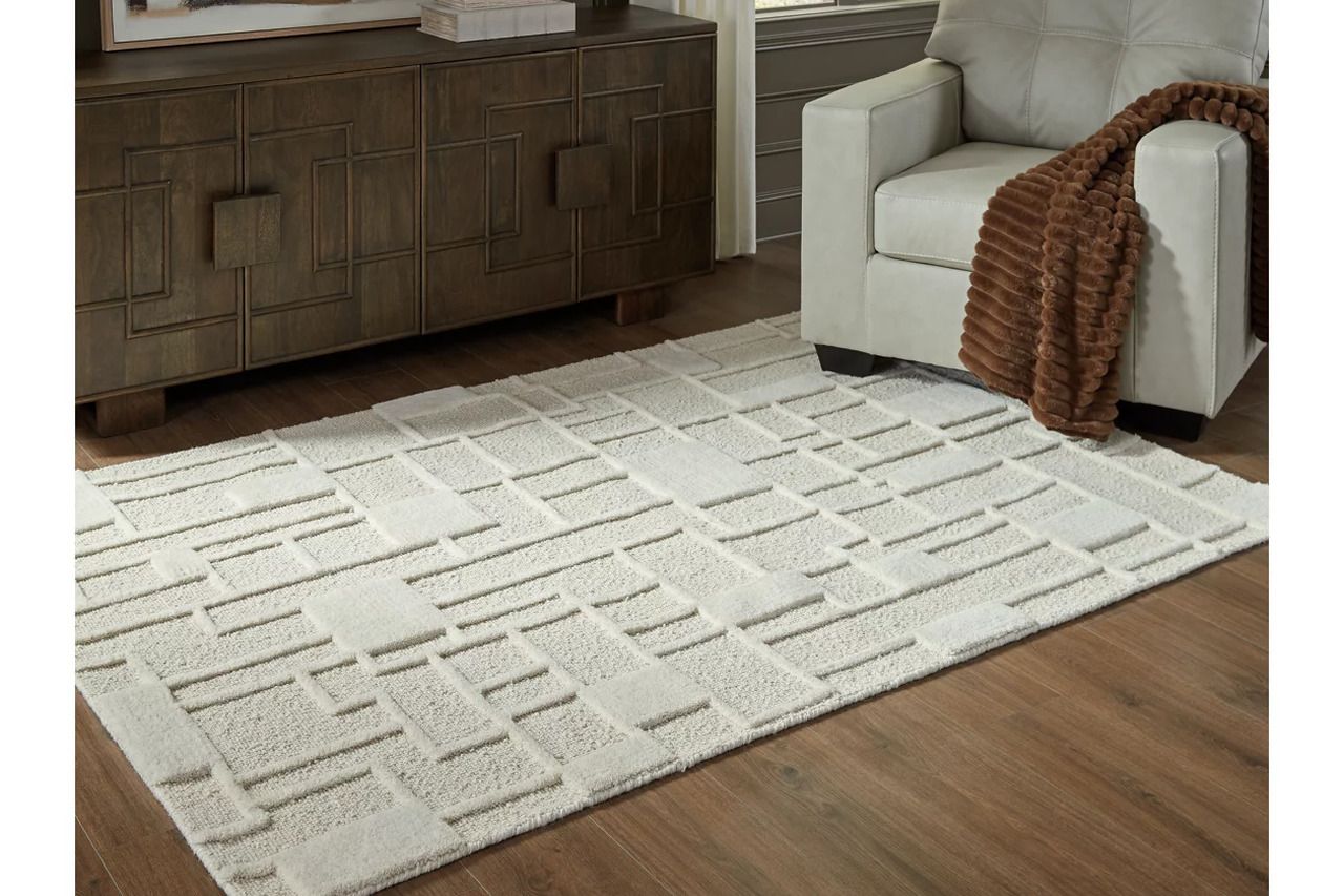 Empriss 5' x 7' Area Rug In Ivory R407622
