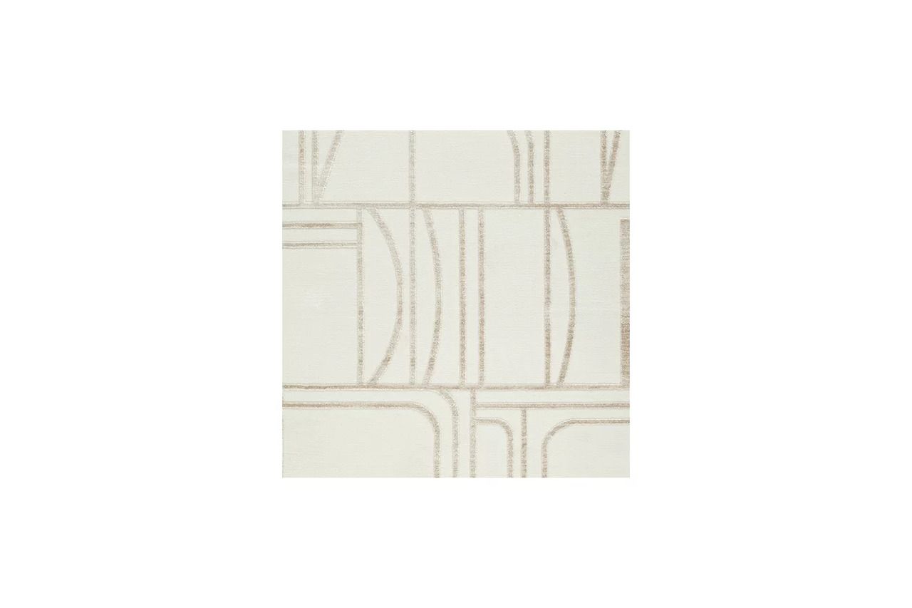 Farongrove 5'3" x 7' Area Rug In Ivory and Beige R407672