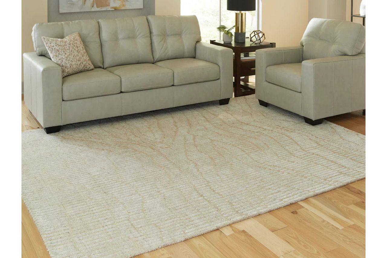 Jaseena 7'8" x 10' Area Rug In Beige and Tan R407721