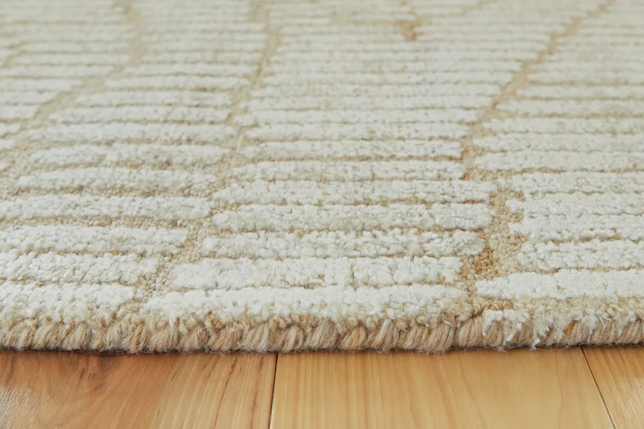 Jaseena 7'8" x 10' Area Rug In Beige and Tan R407721