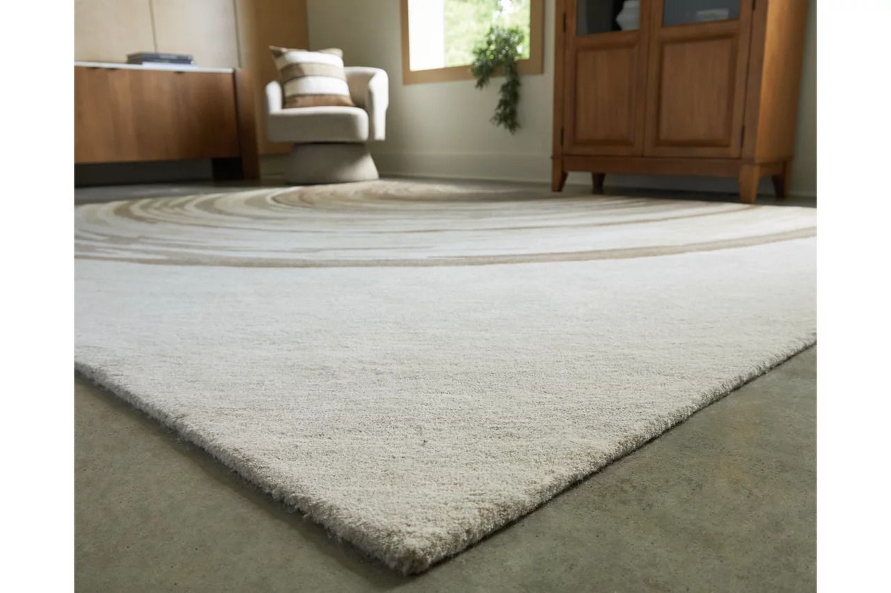 Rizwana 7'6" x 10' Area Rug In Ivory/Brown/Gray R407761