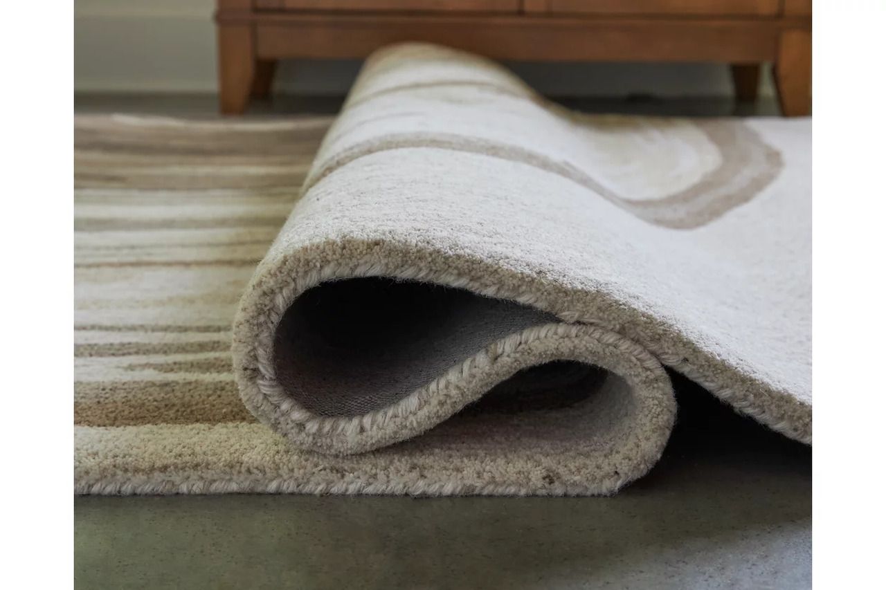 Rizwana 5' x 7' Area Rug In Ivory/Brown/Gray R407762