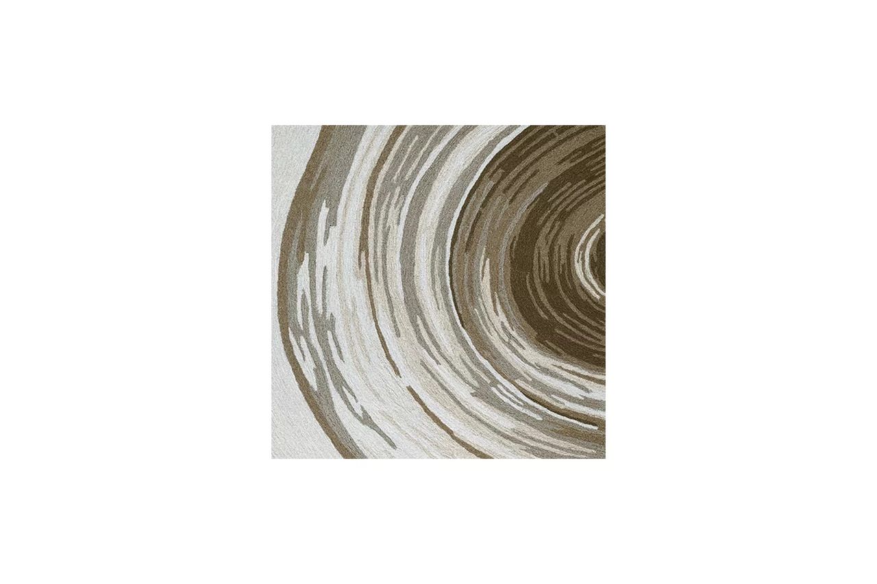 Rizwana 5' x 7' Area Rug In Ivory/Brown/Gray R407762