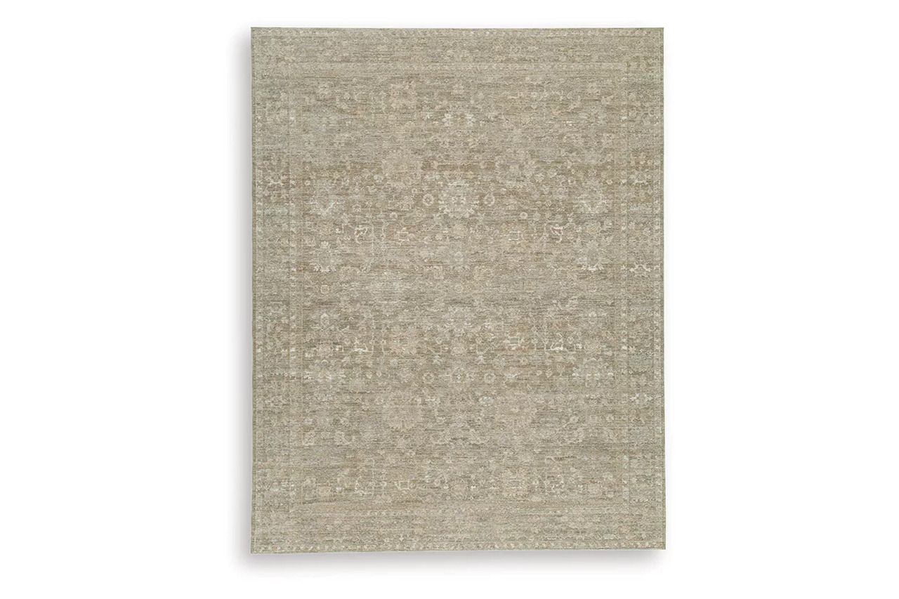 Neroham Large Rug In Cream and Brown R408031
