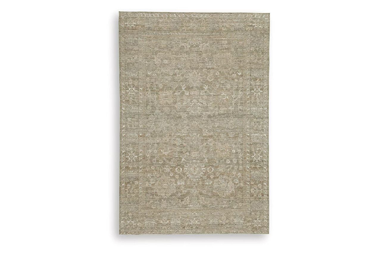 Neroham Medium Rug In Cream and Brown R408032