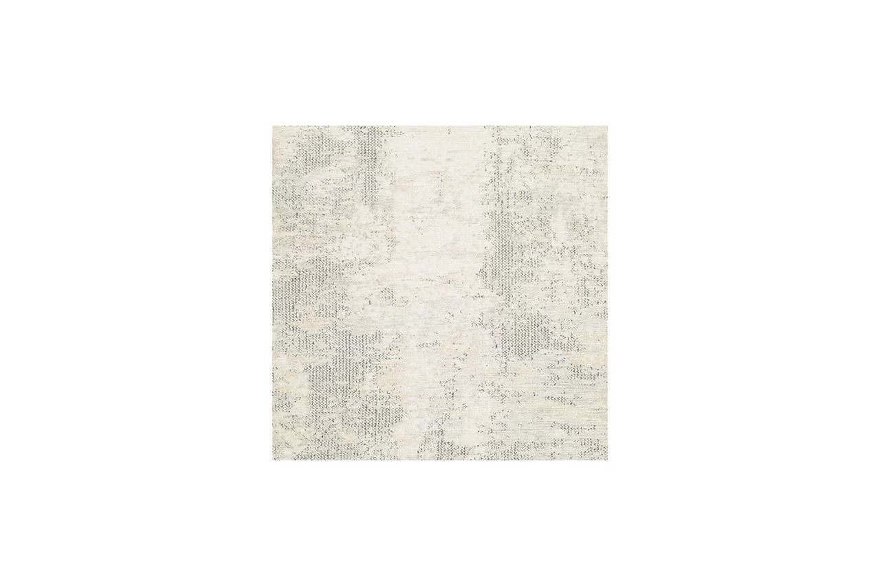 Raif Medium Rug In Gray and White R408082