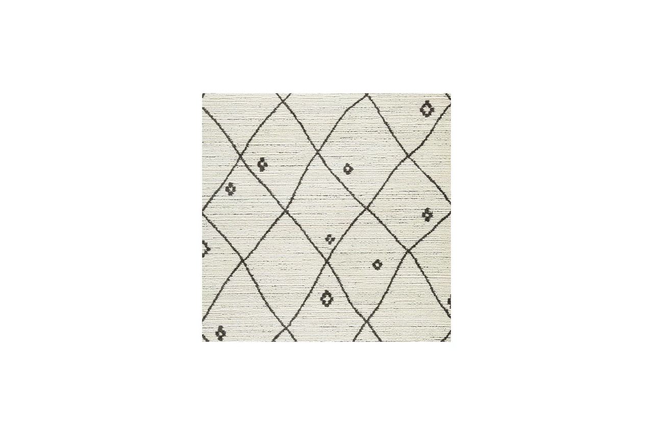 Fenriston Medium Rug In Cream and Black R408302