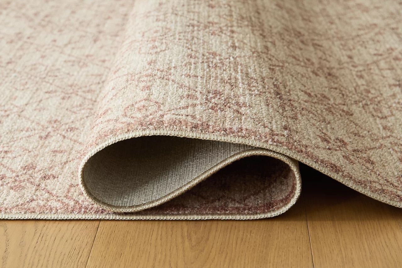 Lyamford Large Rug In Beige Gray and Brown R408501