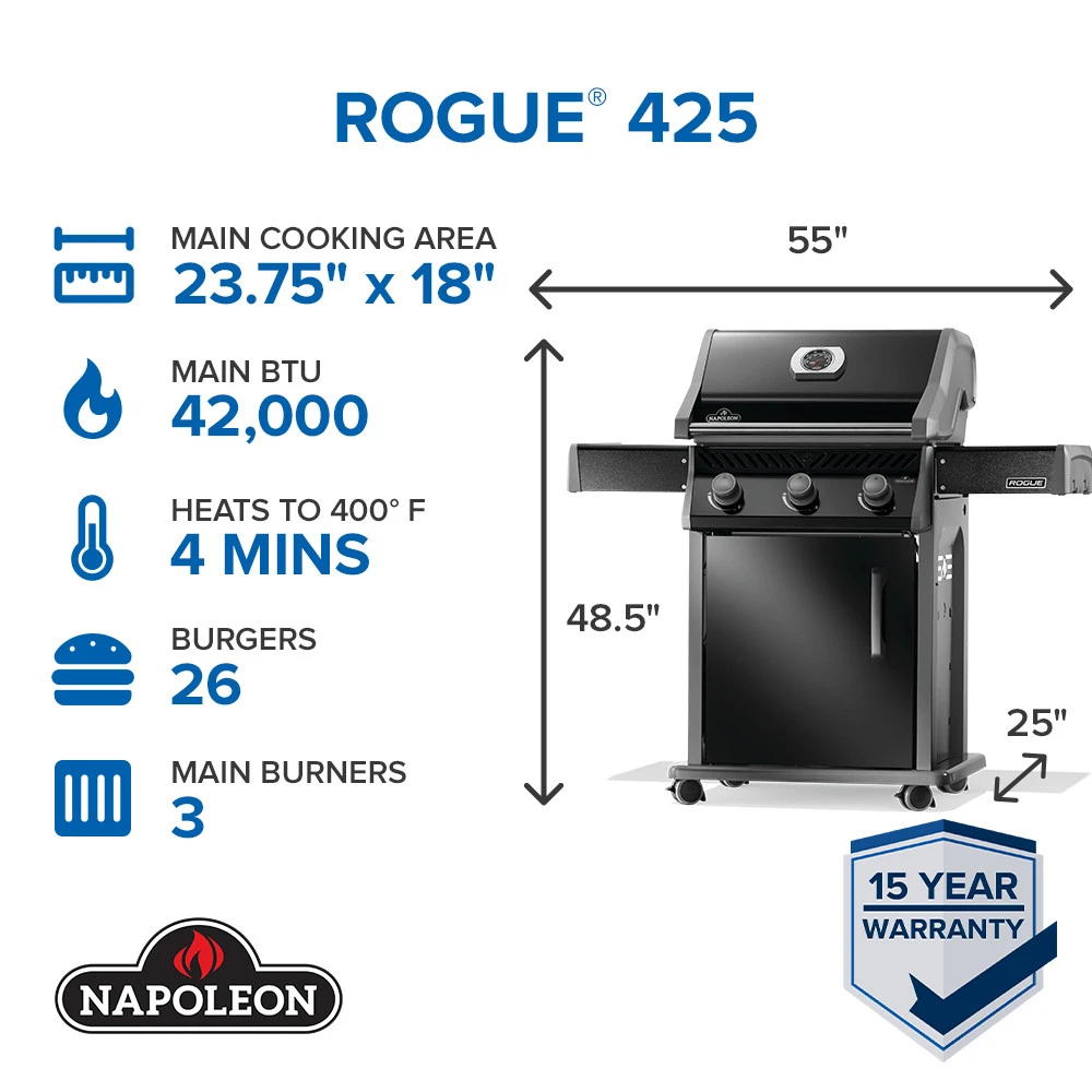 Rogue® 425 Gas Grill R425PK2