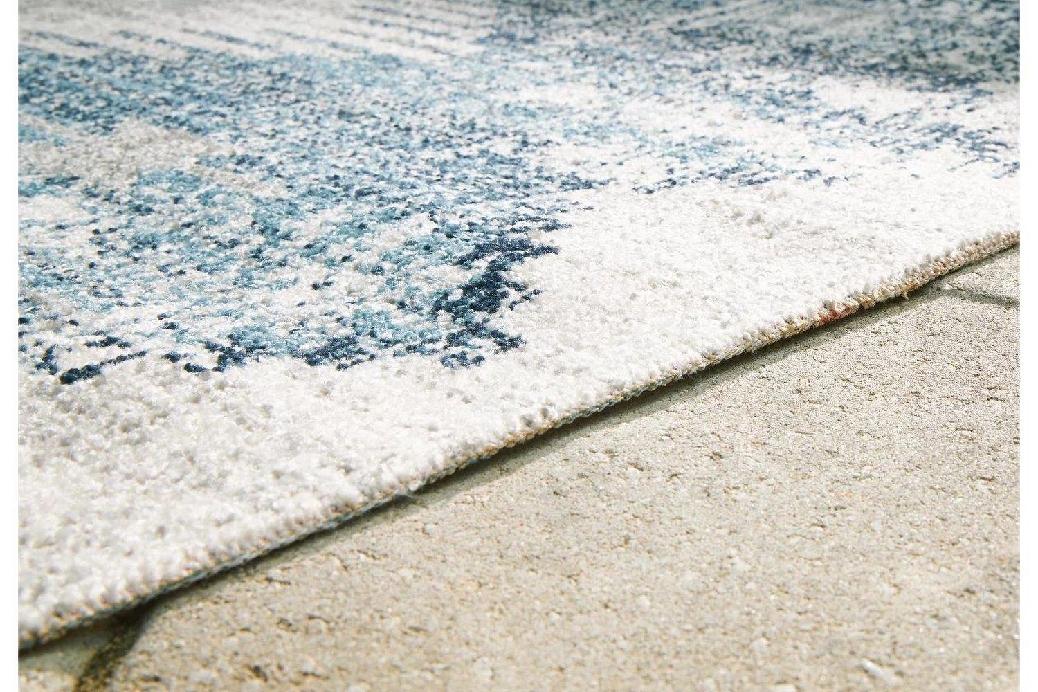 Daddridge 8 ft x 10 ft Rug In Gray and Blue R900101