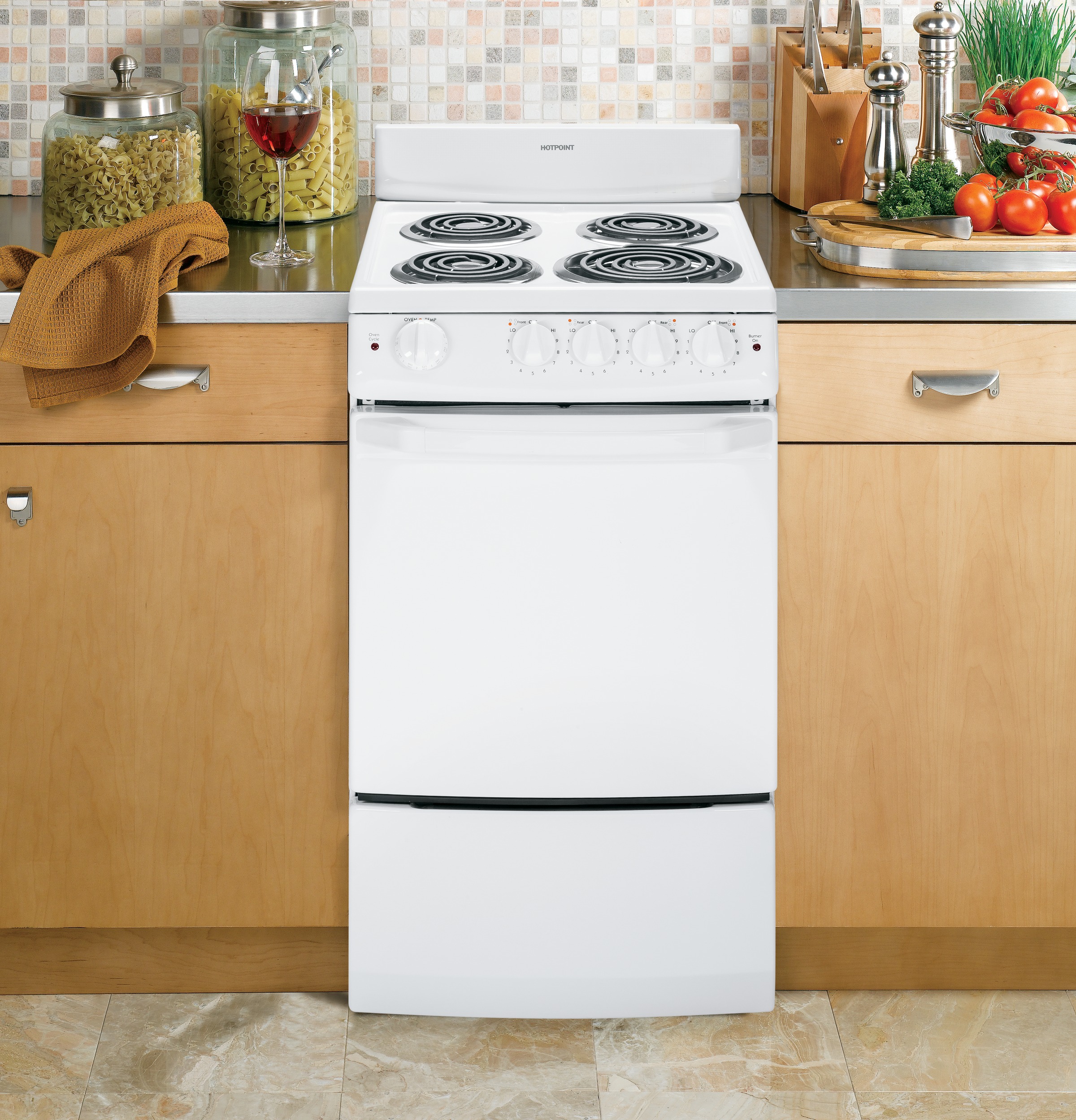 20" Electric Free-Standing Range RA720KWH