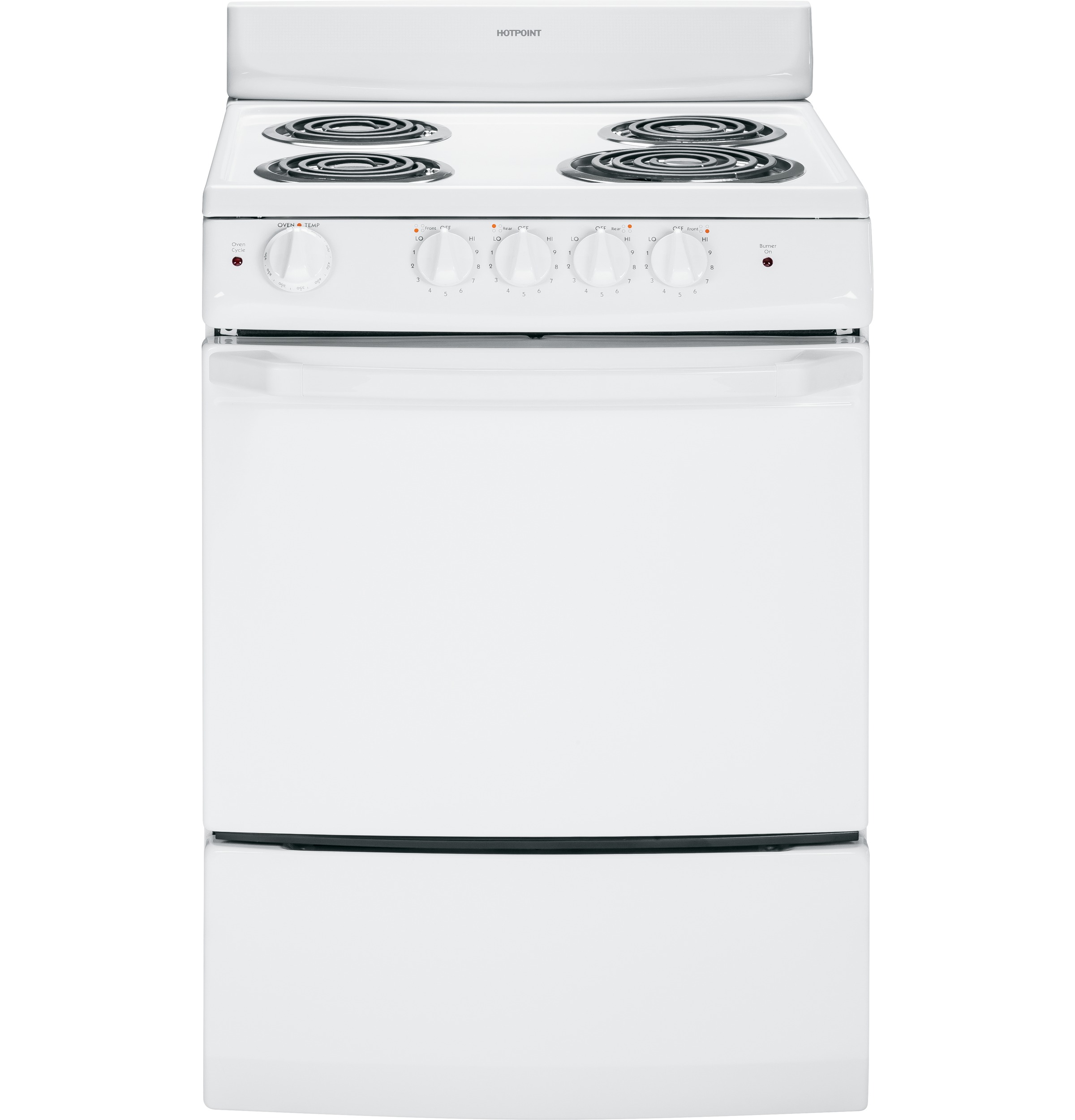 24" Electric Free-Standing Range RA724KWH, product image 2 of 9