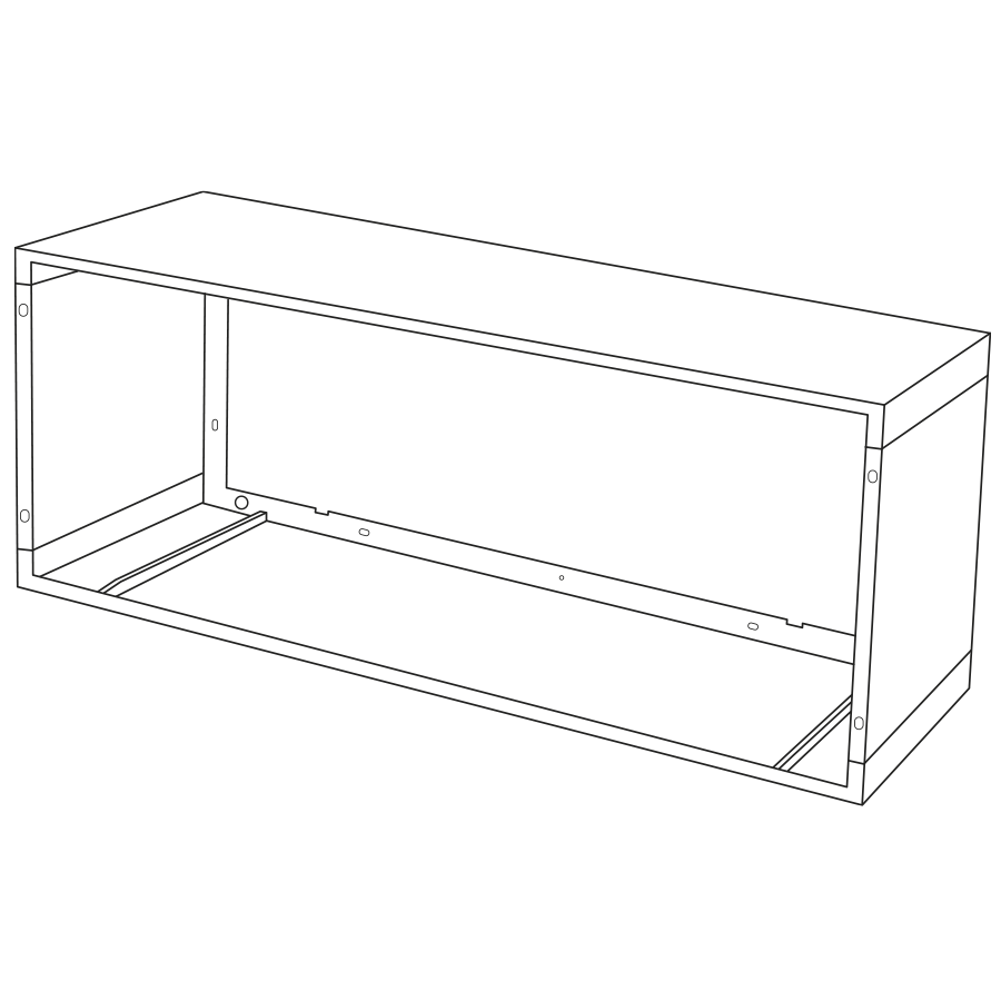 Quick Snap Wall Sleeve 18" Extended Depth RAB8118B