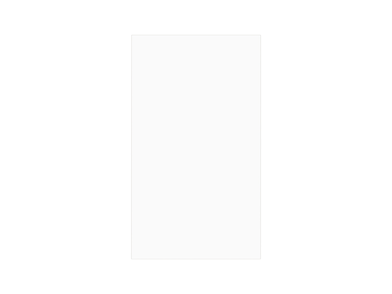 BESPOKE 4-Door Flex™ Refrigerator Panel in White Glass (2021) - Bottom Panel RAF18DBB35AA