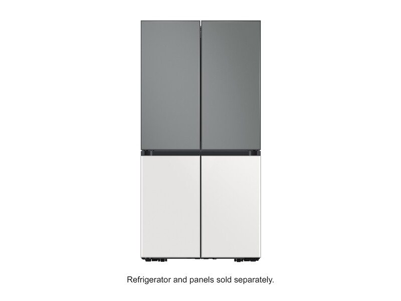 BESPOKE 4-Door Flex™ Refrigerator Panel in White Glass (2021) - Bottom Panel RAF18DBB35AA