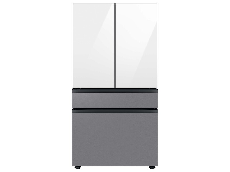 Samsung Bespoke 4-Door French Door Refrigerator Panel in White Glass - Top Panel White Glass RAF18DU412AA Picture 1