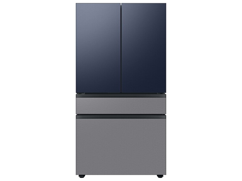 Bespoke 4-Door French Door Refrigerator Panel in Stainless Steel - Middle Panel RAF36DMMQLAA
