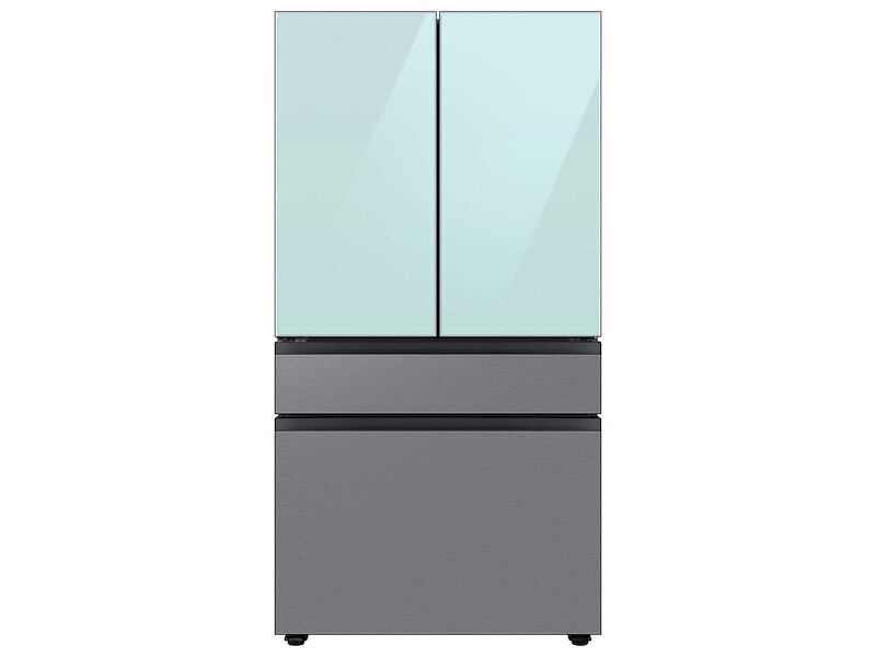 Bespoke 4-Door French Door Refrigerator Panel in Stainless Steel - Middle Panel RAF36DMMQLAA