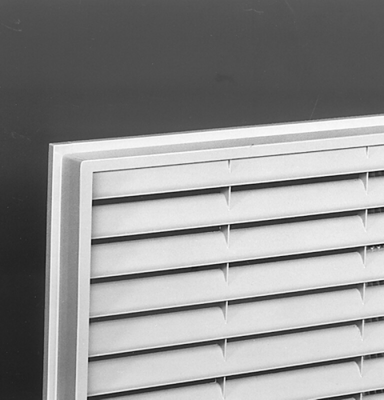 Architectural Rear Grille w/Flange - Beige RAG64