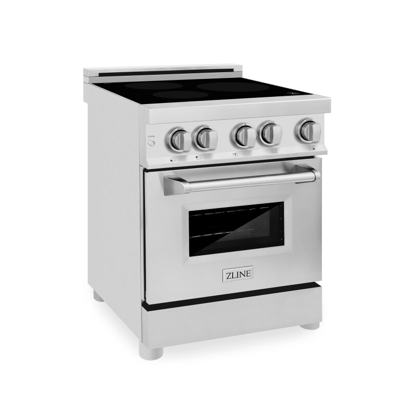 24" 2.8 cu. ft. Induction Range with a 3 Element Stove and Electric Oven RAIND24