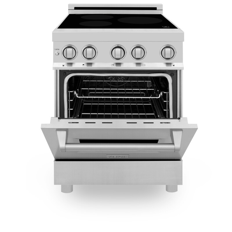 24" 2.8 cu. ft. Induction Range with a 3 Element Stove and Electric Oven RAIND24, product image 4 of 60