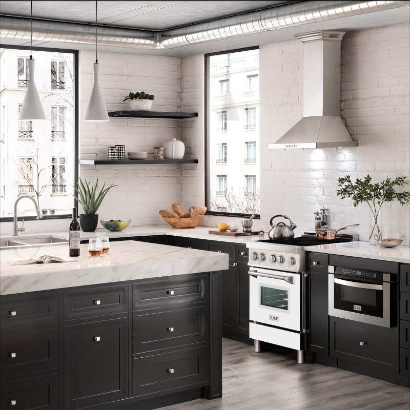 24" 2.8 cu. ft. Induction Range with a 3 Element Stove and Electric Oven RAIND24, product image 24 of 60