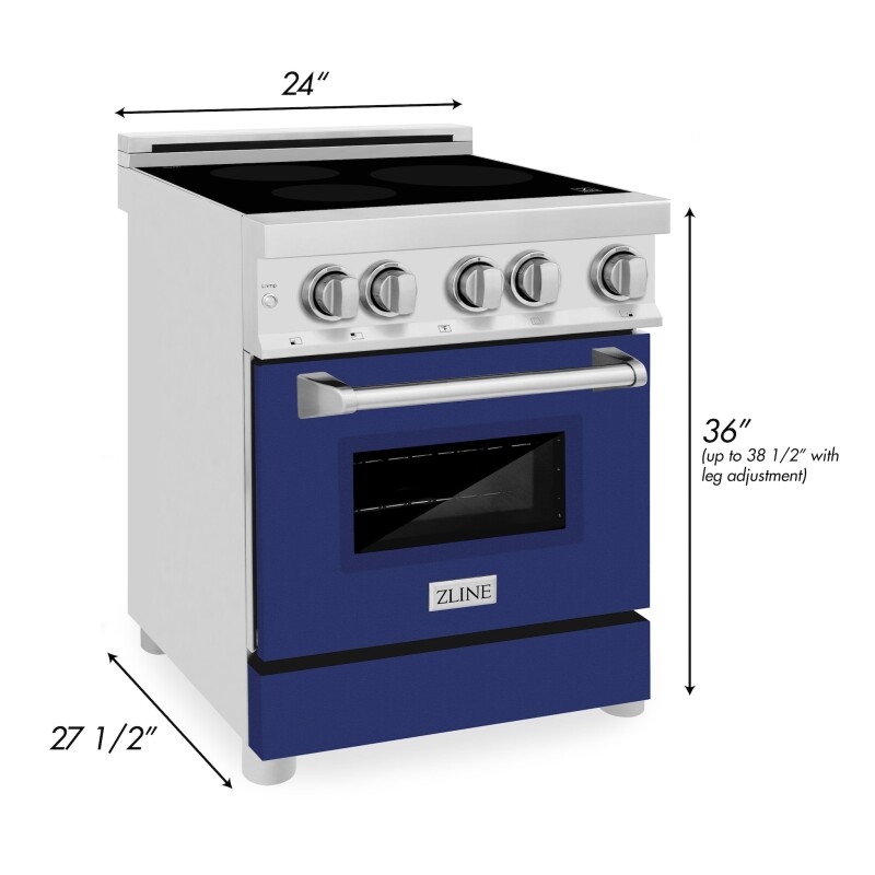 24" 2.8 cu. ft. Induction Range with a 3 Element Stove and Electric Oven RAIND24, product image 59 of 60