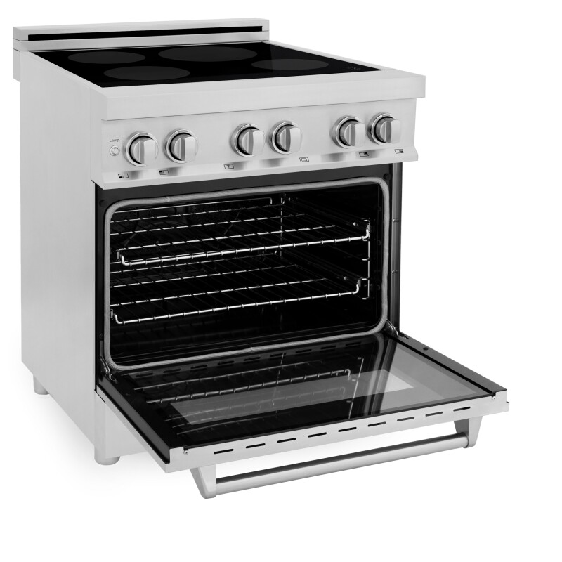 30" 4.0 cu. ft. Induction Range with a 4 Element Stove and Electric Oven RAIND30