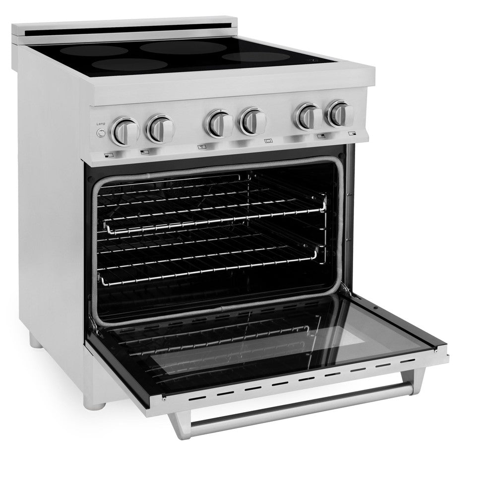 30" 4.0 cu. ft. Induction Range with a 4 Element Stove and Electric Oven RAIND30