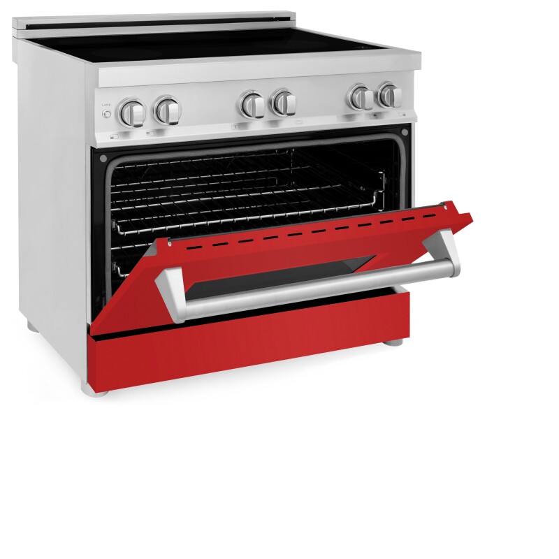 36" 4.6 cu. ft. Induction Range with a 4 Element Stove and Electric Oven RAIND36