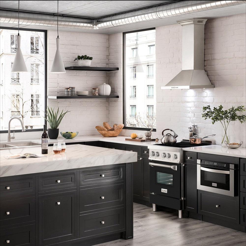 24" 2.8 cu. ft. Induction Range with a 3 Element Stove and Electric Oven RAINDBLM24, product image 15 of 17