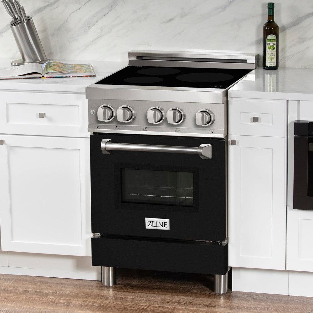 24" 2.8 cu. ft. Induction Range with a 3 Element Stove and Electric Oven RAINDBLM24, product image 16 of 17