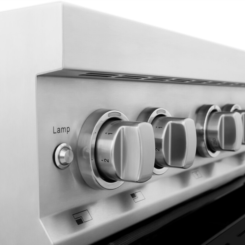 30" 4.0 cu. ft. Induction Range with a 4 Element Stove and Electric Oven RAINDBLM30