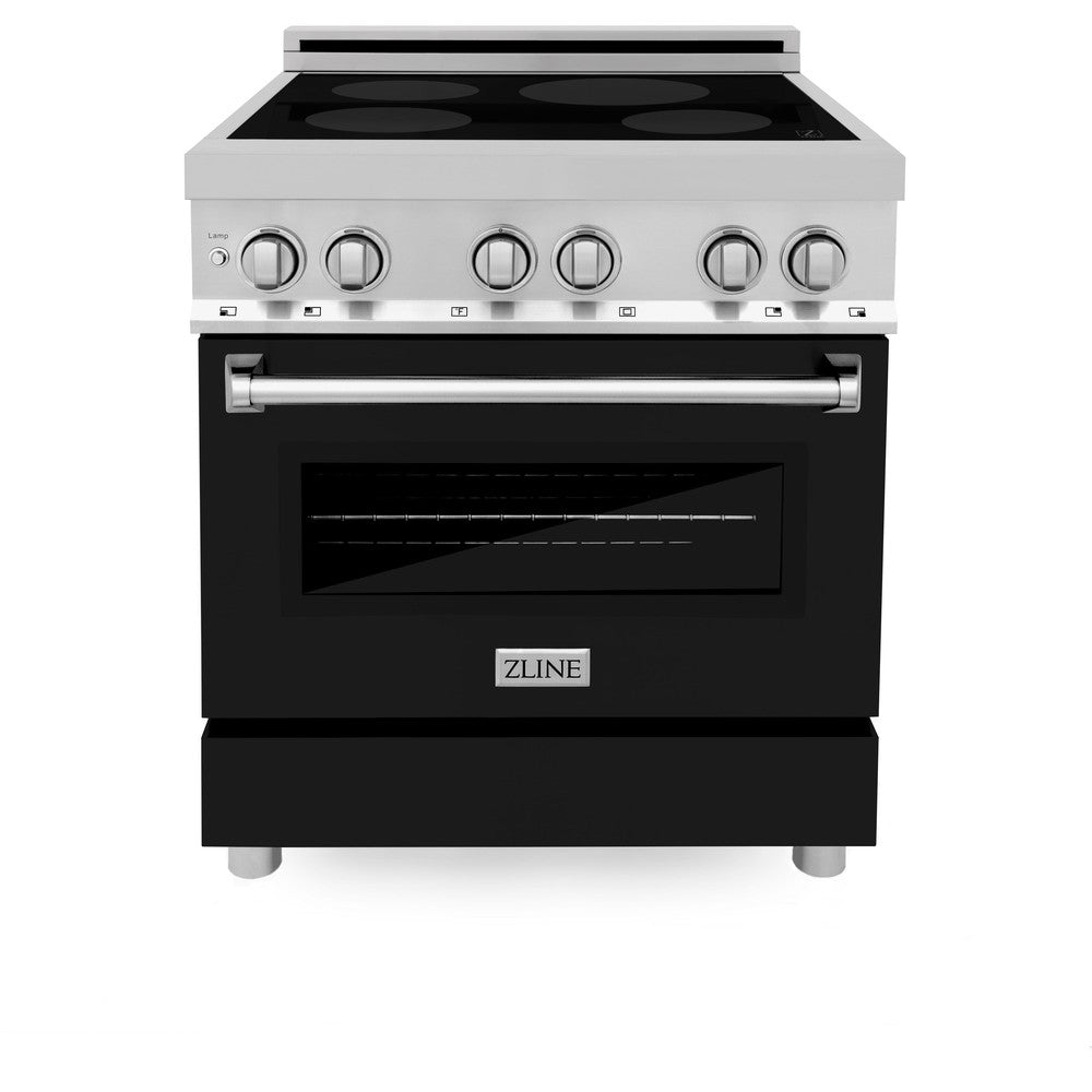30" 4.0 cu. ft. Induction Range with a 4 Element Stove and Electric Oven RAINDBLM30, product image 4 of 8
